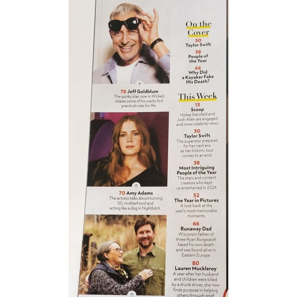 2024 Taylor Swift Special Edition Word Seek Puzzle Book & People Magazine - Picture 7 of 9